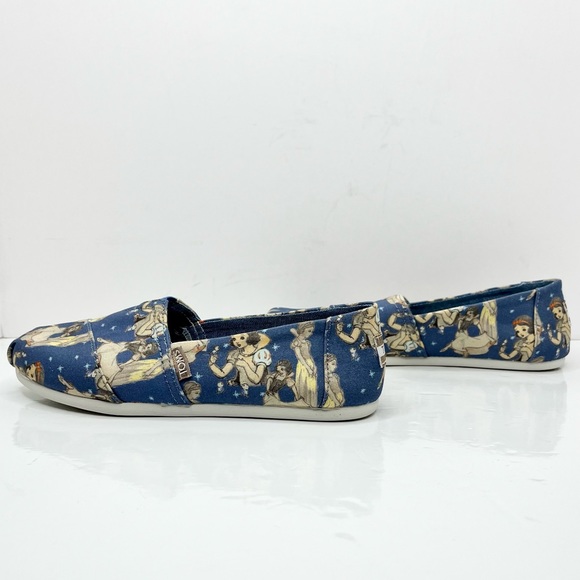 Toms X Disney ‘Snow White’ Printed Canvas Loafer - Picture 7 of 10